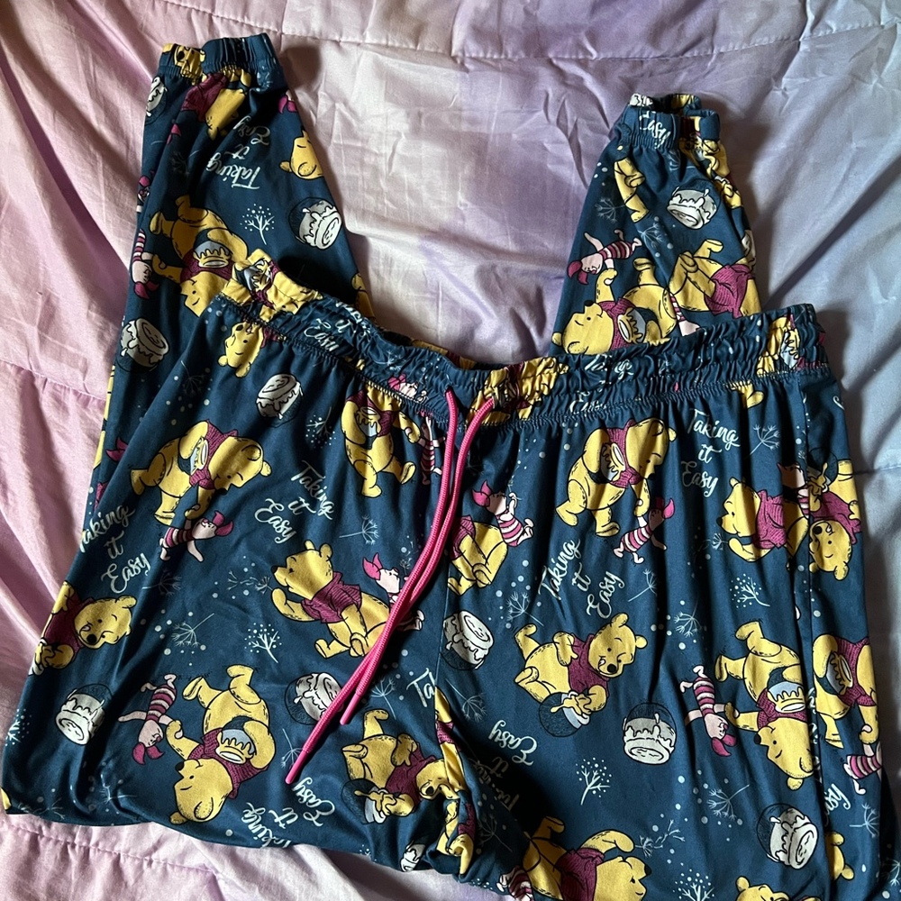 Winnie the pooh pj pants 2X